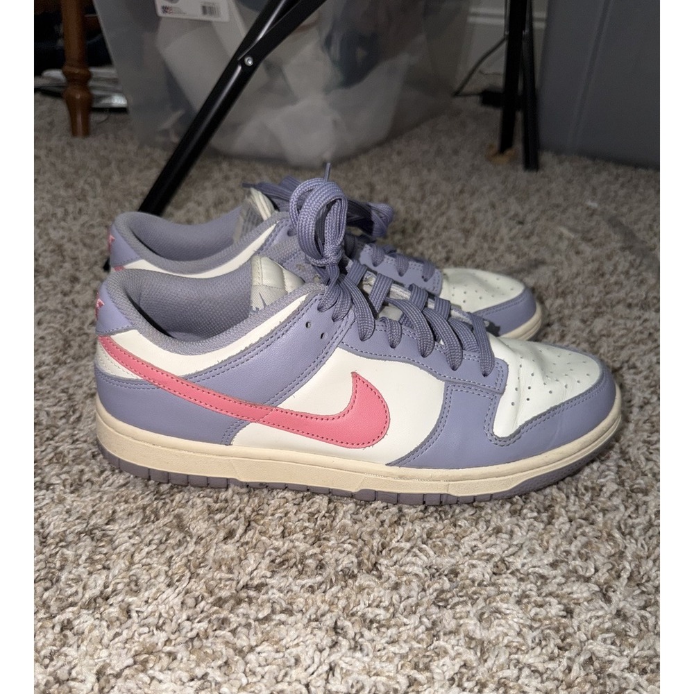 Nike Dunk Low Indigo Haze Purple Pink White DD1503-500 Women's 9.5 AUTHENTIC